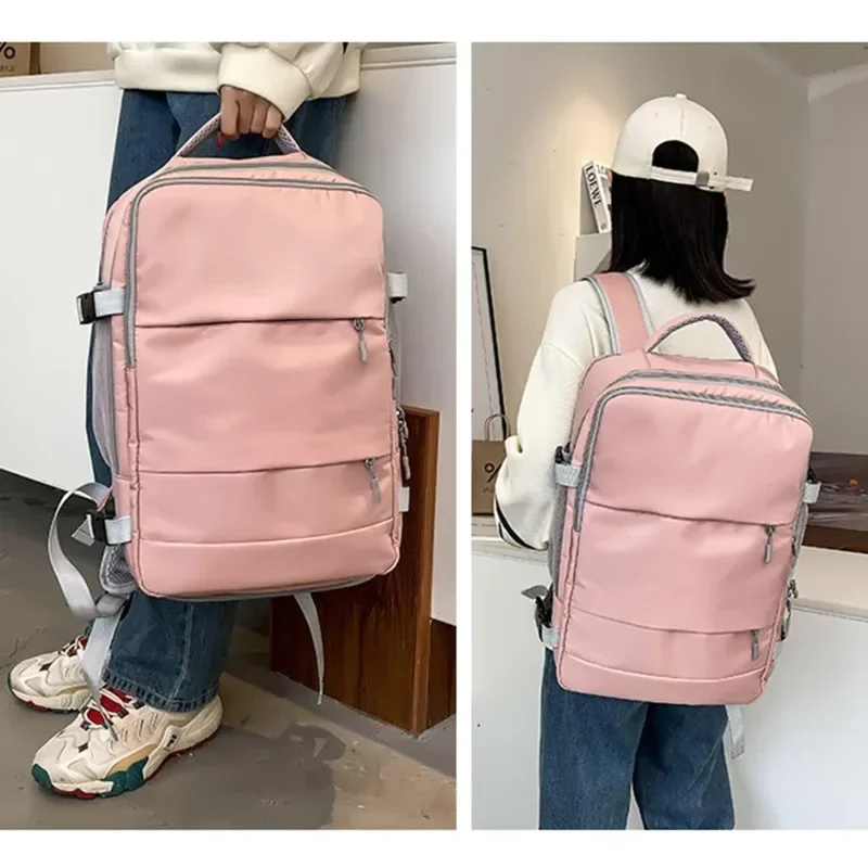 

Travel Backpack Women Large Capacity Waterproof Anti-Theft Casual Daypack Bag with Luggage Strap & USB Charging Port Backpacks &