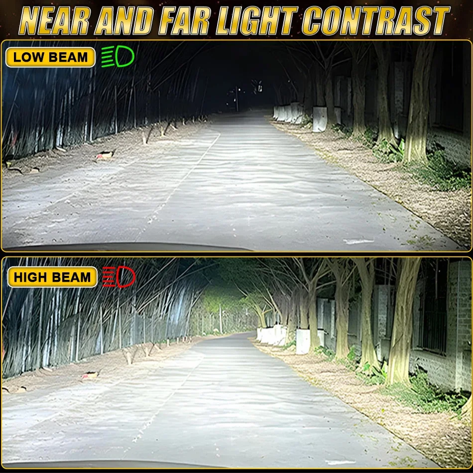 3000000LM 360도 H4 LED 자동차 헤드라이트 전구 6000K 화이트 캔버스 2200W CSP 터보 팬 상하향등 LED 램프 플러그 앤 플레이