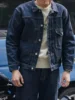 Rugged Bronson 1946 Model 506XX Jean Jacket in Raw Selvedge Denim Lot 46806XX Indigo 3