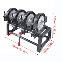 Welder Manual PE PP Pipe Four-Ring Double-Column Pipe Welding Butt Welding Machine 2