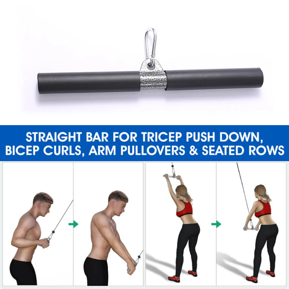 High Quality Hot New Practical Pulling Bar Fitness Pull Down Shoulder Training Accessories Attachments Biceps Device
