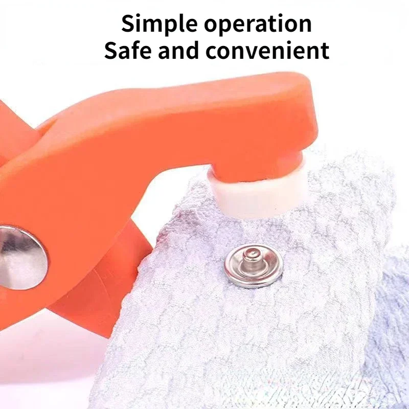 Snap Button Kit with Hand Pressure Pliers 50/100pcs Snaps Metal Snaps for Sewing Sewing Snaps for DIY Crafts Clothes Hats 2