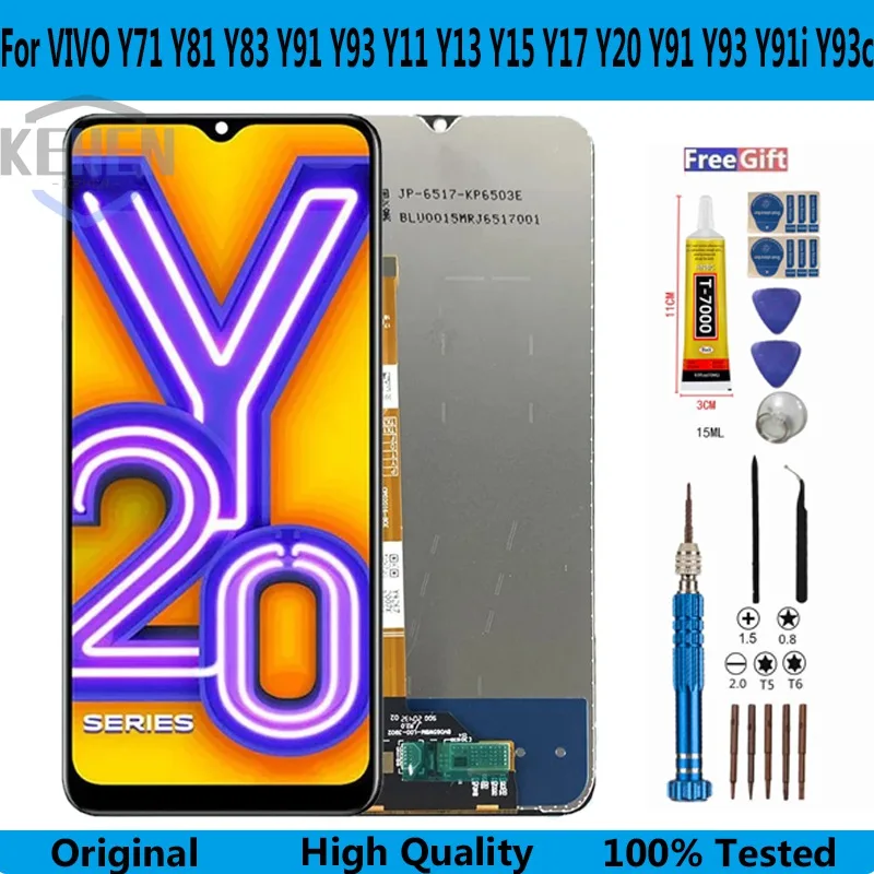 

ДЛЯ VIVO Y71 Y81 Y83 Y91 Y93 Y11 Y13 Y15 Y17 Y20 Y91 Y93 Y91i Y93c экран ЖК-дисплея в сборе Замена