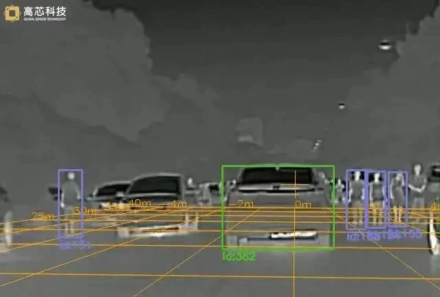 안개 방지 적외선 열화상 카메라, 야간 안전 운전용 차량 장착 가이드 N-Driver384S