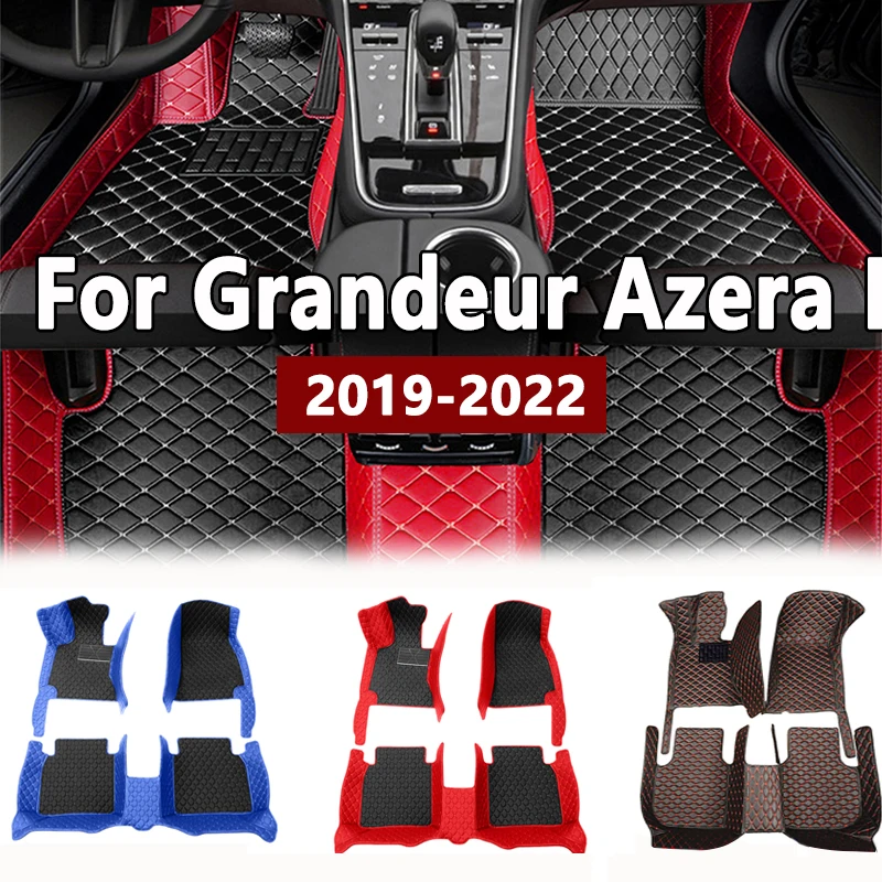 

Автомобильные коврики для Hyundai greatazera IG 2019 ~ 2022, коврики для защиты от грязи, кожаные напольные коврики, детали для интерьера автомобиля, аксессуары для автомобиля