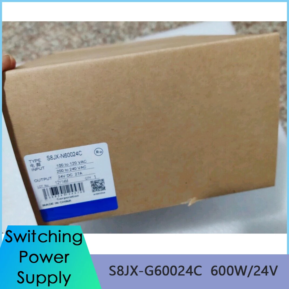 High Quality Switching Power Supply S8JX-G60024C 600W/24V Output 25A High Power Fast Ship 2 High Quality Switching Power Supply S8JX G60024C 600W 24V Output 25A High Power Fast Ship