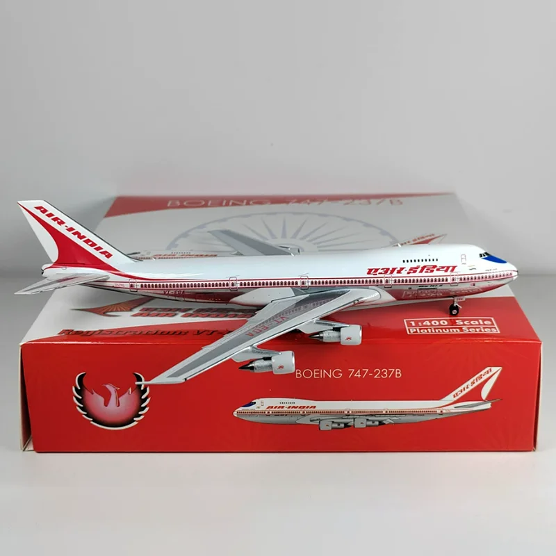 1:400スケールB747-200 VT-EGA飛行機モデルair india airplan