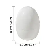 Machine à œufs à micro-ondes, chaudière à œufs, cuiseur à vapeur pour œufs durs et doux, Gadgets de cuisine pour faire bouillir les œufs, outil de cuisson des œufs 6