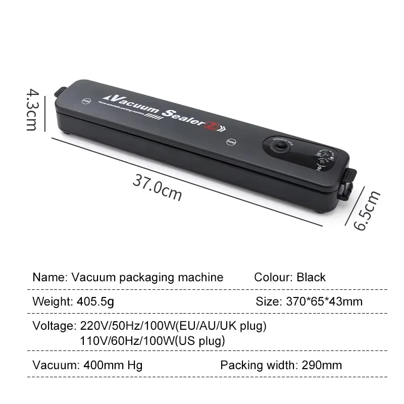 Kitchen Gadgets Home Sealing Machine Food Vacuum Sealer Small Portable Plastic Bags Sealer  Food Vacuum Packaging Machine 6