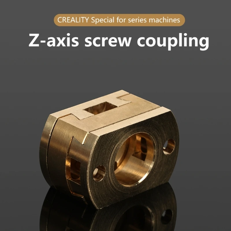 

3D Printer Oldham Coupling For Zaxis T8 Lead Screw Hot Bed Couplings for Ender3 Pro CR10 /CR10S PRO Upgraded Coupler