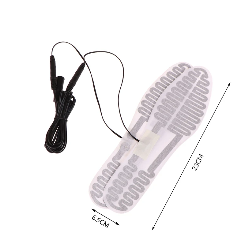 야외 스포츠용 USB 가열 깔창, 발 워머, 전기 난방 필름 깔창, 12V