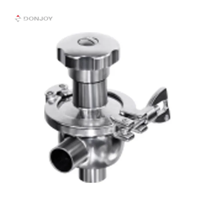 Donjoy Sanitary Radial Tank Bottom Diaphragm Valve