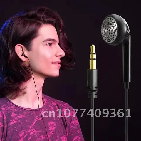 

Earphone 3.5mm Plug Universal Single Side Wired in-Ear Earbud Mono Headphone for Phone All Audio Devices Headset Walkie Talkie