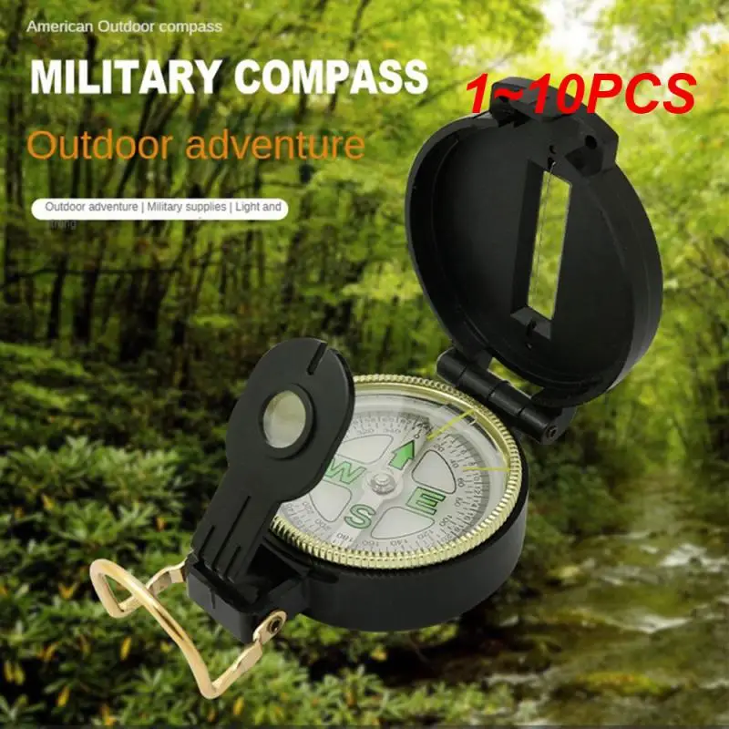 

1-10 шт., складной компас для кемпинга