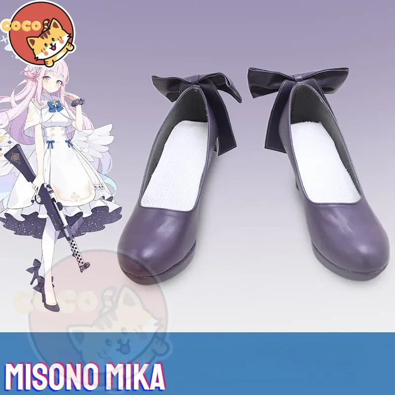 

CoCos Game Blue Archive Misono Mika Cosplay Shoes Game Blue Archive Cosplay Misono Mika Cosplay Unisex Role Play Any Size Shoes