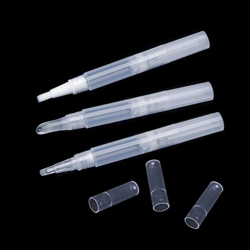 Empty Twist Pen Nail Oil Pen Cuticle Revitalizer Treatment Manicure Soften Nail Cuticle Oil Art Tool 1/2/3/5pcs