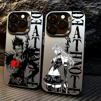 Anime Death Note Phone Case For iPhone 17 16e 16 15 14 13 12 11 mini Pro Max X XR XSMAX 8 7 Air Plus Anti Fall Matte Back Cover 1