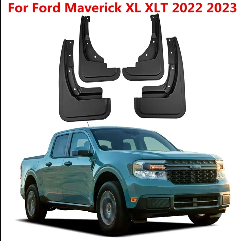 

4 шт., брызговики для Ford Maverick XL XLT 2022 2023