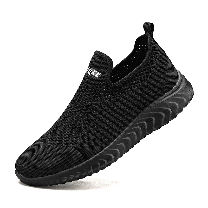 Low Top Casual Shoes Breathable Men Sneakers for Walking Mesh Slip on Non-slip Men Tennis Shoes Outdoor Sneakers Plus Size 39-46