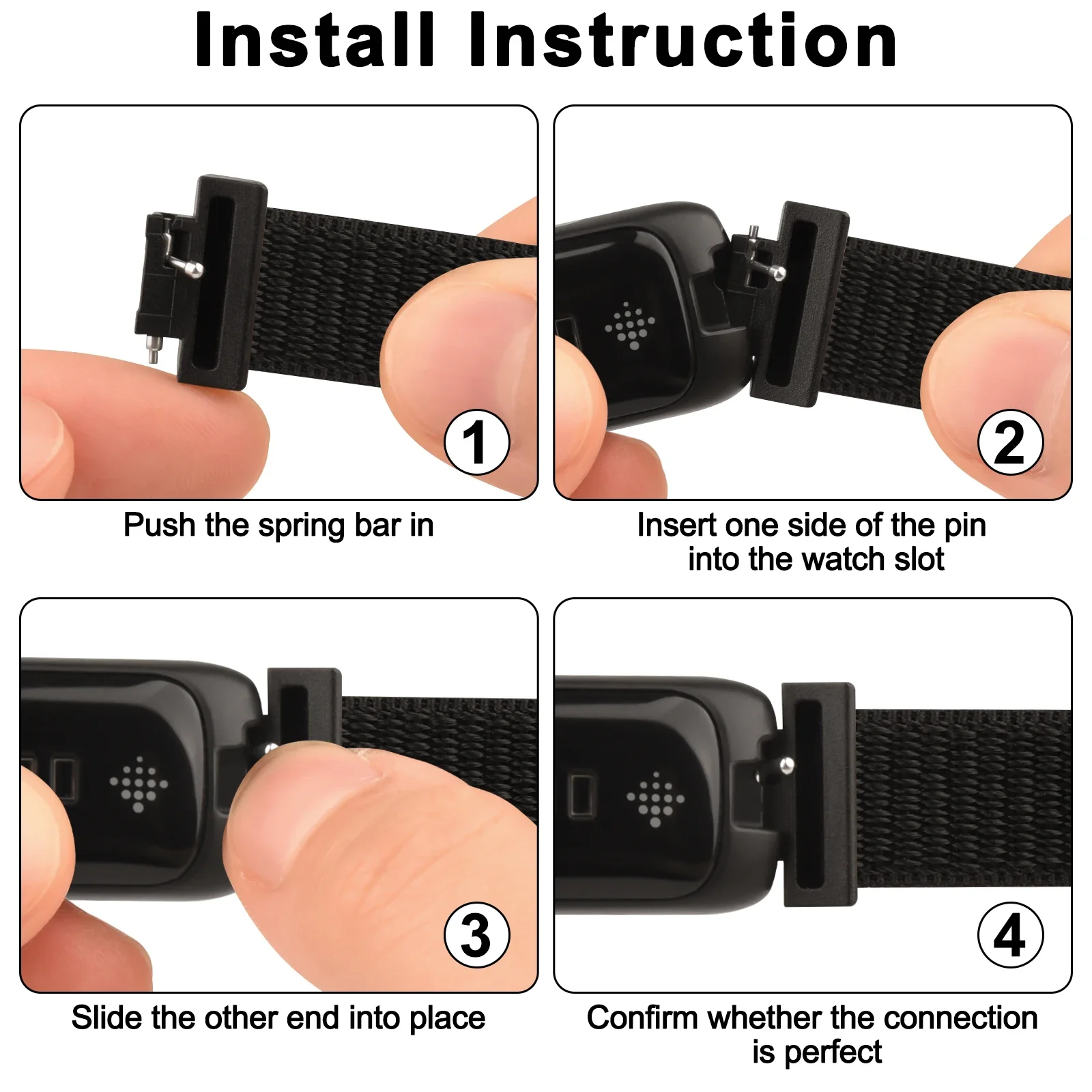 Breathable Nylon Loop Adjustable Sports Wristband Accessory