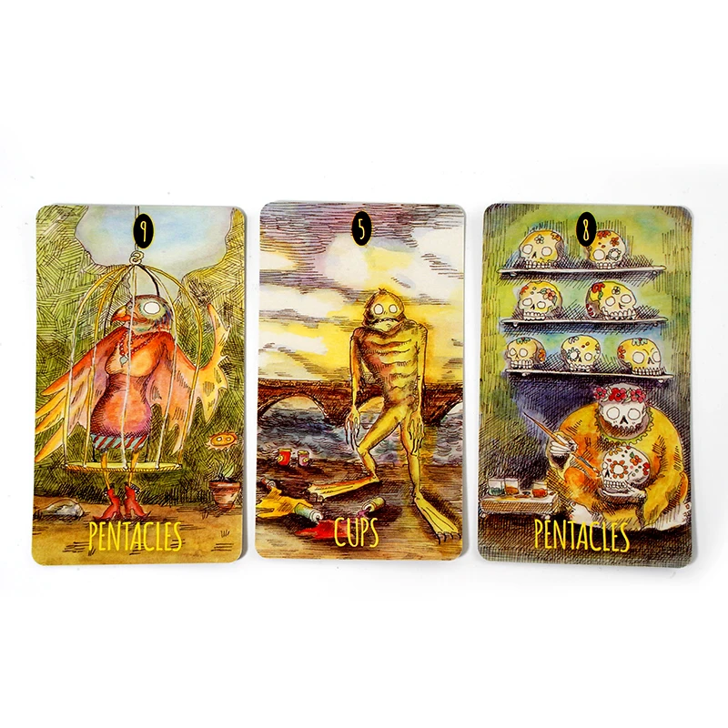 The Shadowland Tarot Decks Cards For Beginners English Version Professionals Fortune Telling Game Card Deck Table Board Game 3