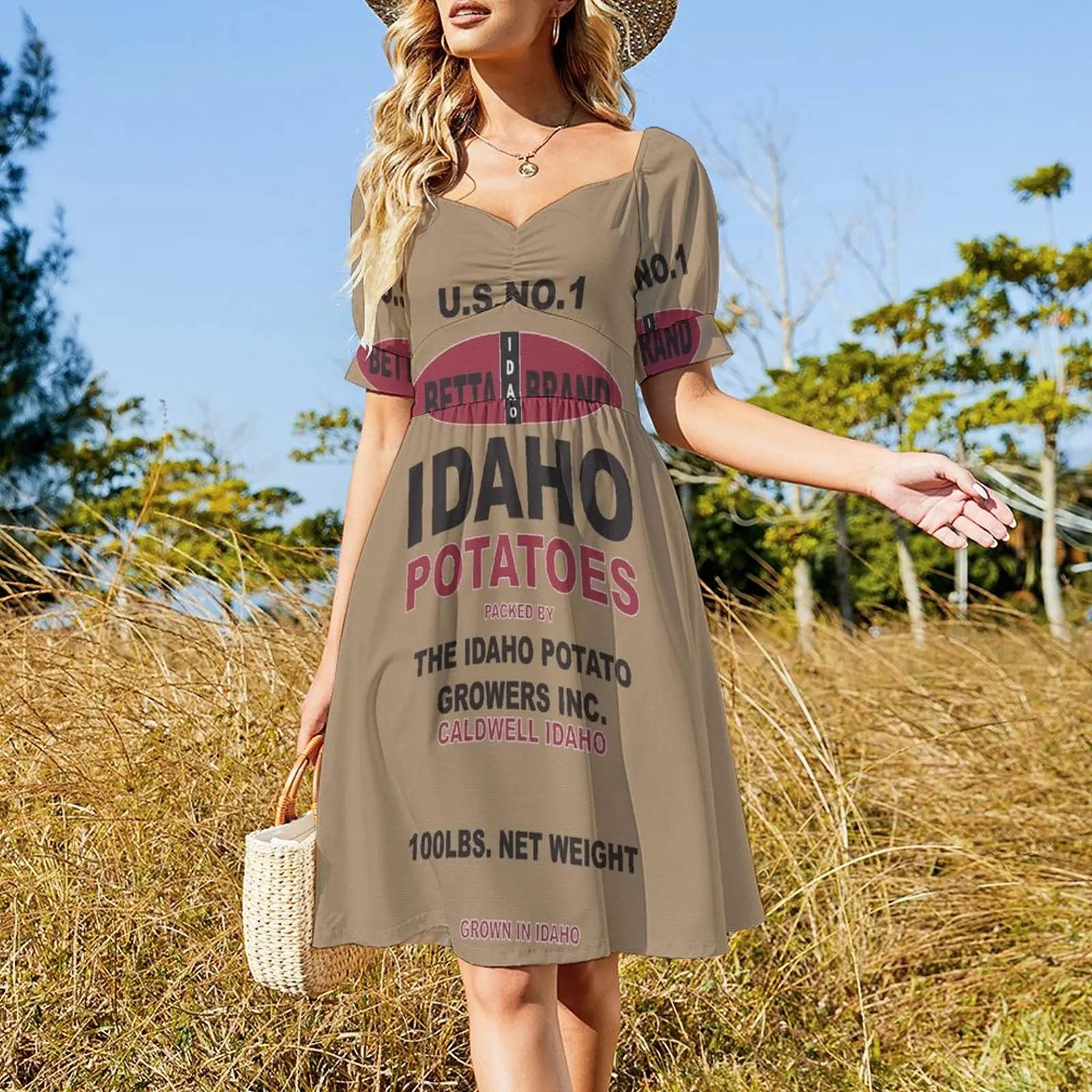 Look good in a Potato Sack? Dress Bride dresses Dance dresses