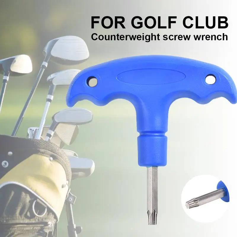 Universal Blue Torque Wrenches with Holes, Golf Wrench Weights Tools for Ping A Golf Wrench Tool, Golf Accessories