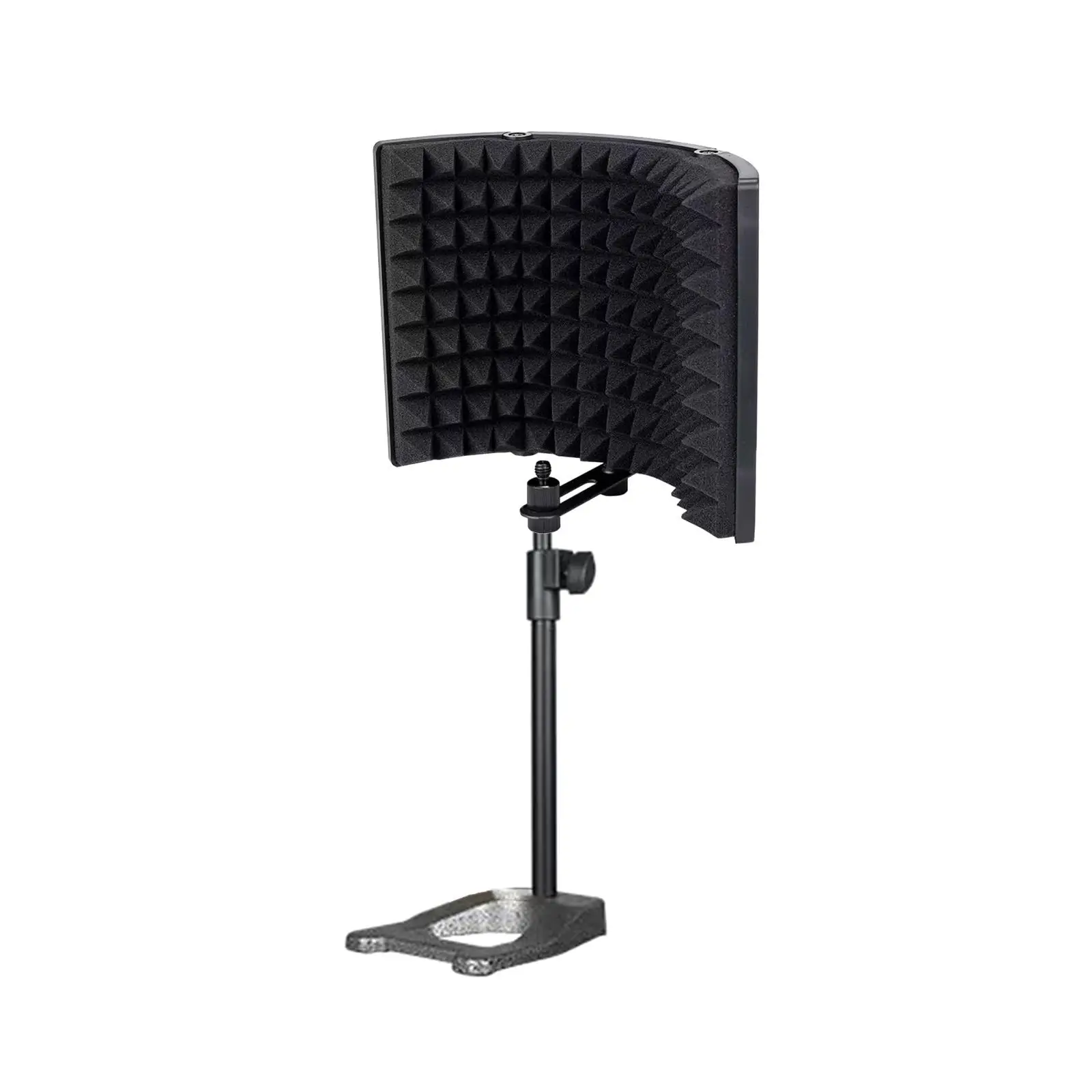 

3 Panels Microphone Isolation Shield Wind Screen Vocal Recording Panel for Podcasts Recording Equipment Broadcasting Singing