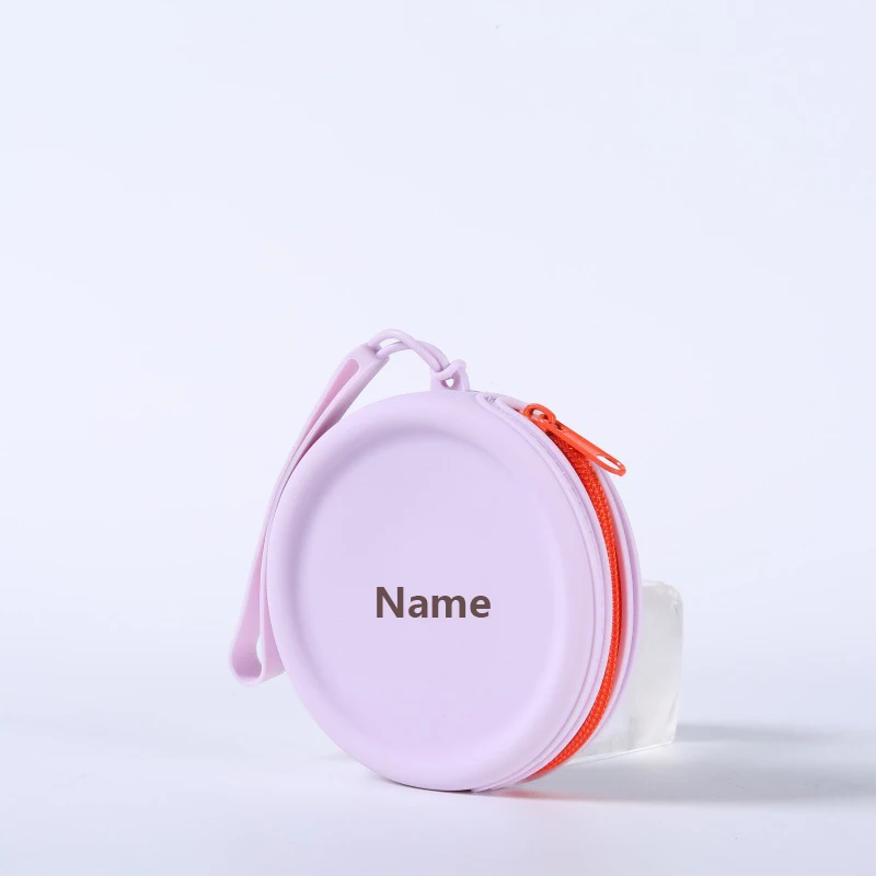 Free Name Printing Surprise Gift Storage Box Silicone Pouch Adds Heartfelt Uniqueness Personalized Gifts for Boys & Girls
