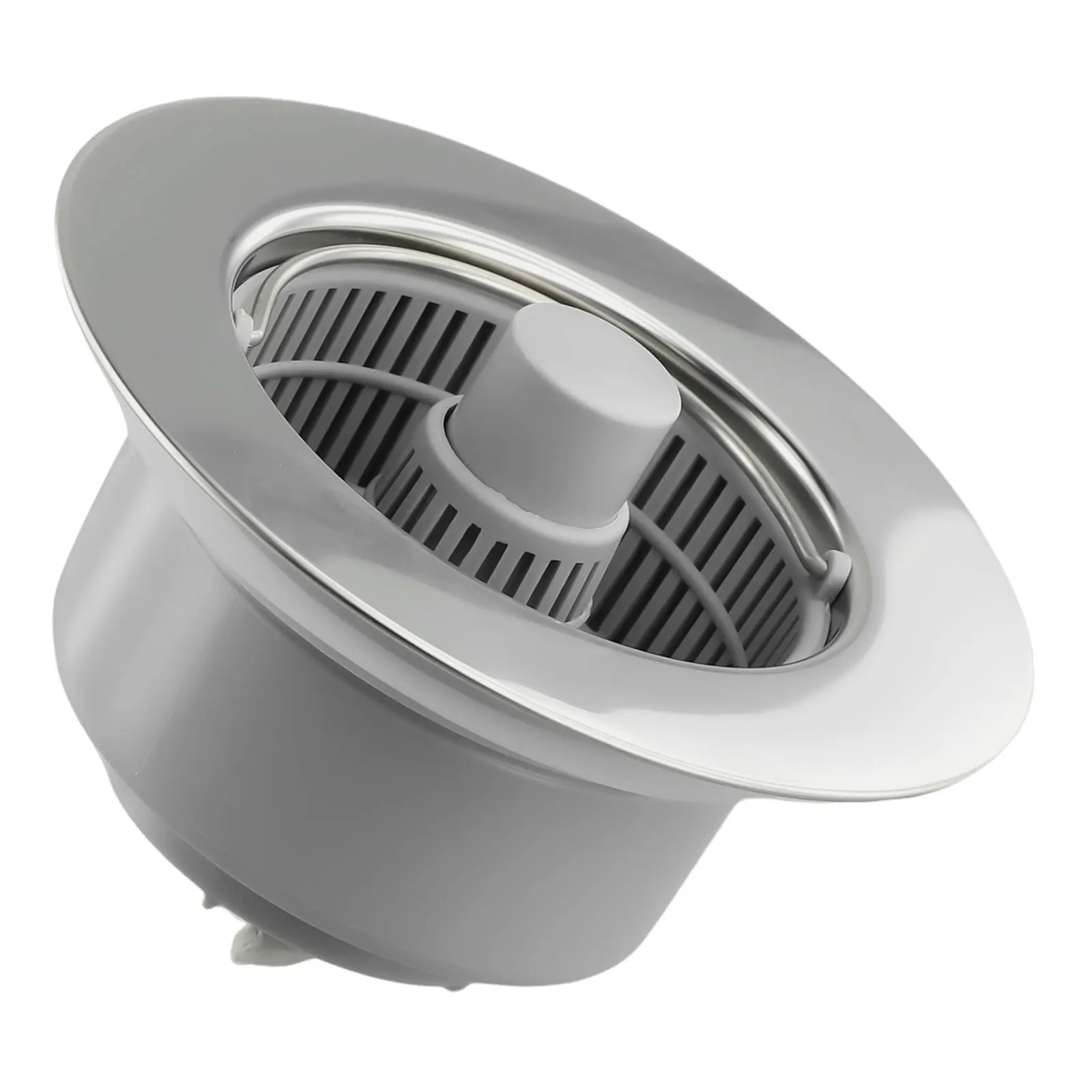 

Stainless Steel Sink Strainer, 3 in 1 Kitchen Sink Drain Filter, Odor Resistant, Perfect for Bathroom and Kitchen Sinks