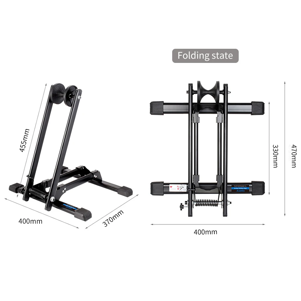 THINKRIDER Bicycle Stand Racks Storage Indoor Floor Bike Parking Stand, Road MTB Cycling Support Holder Rack Bike Accessories - Image 2