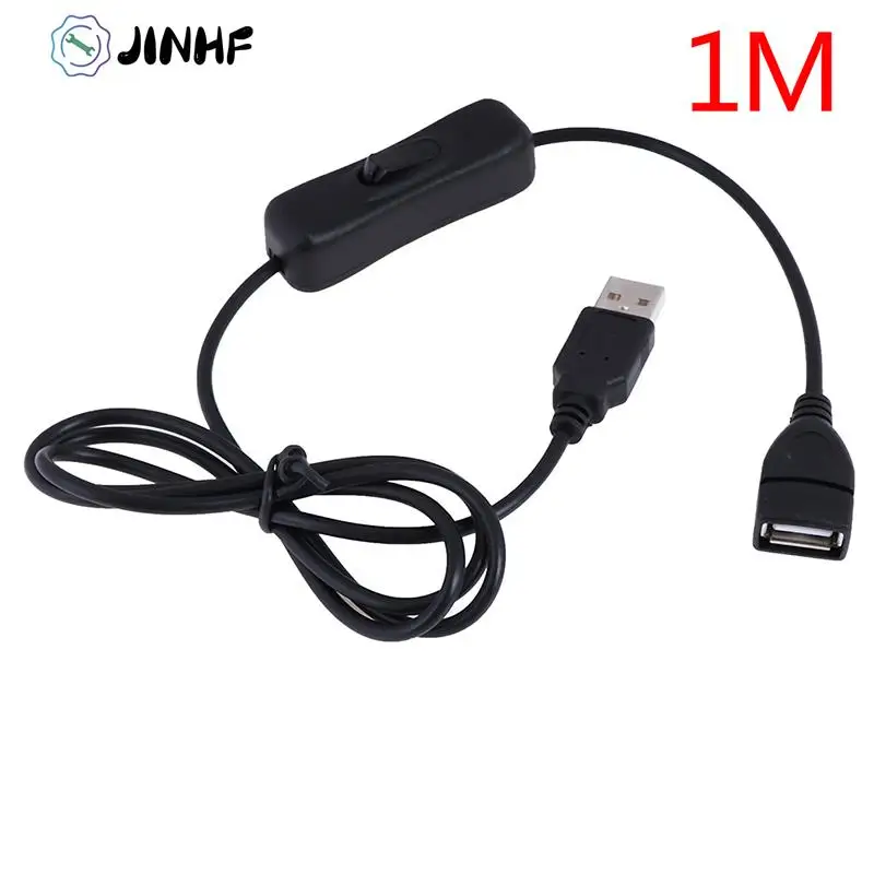 

Кабель USB, 1 м, с выключателем, для электронного преобразования данных, со светодиодной лампой, черного цвета