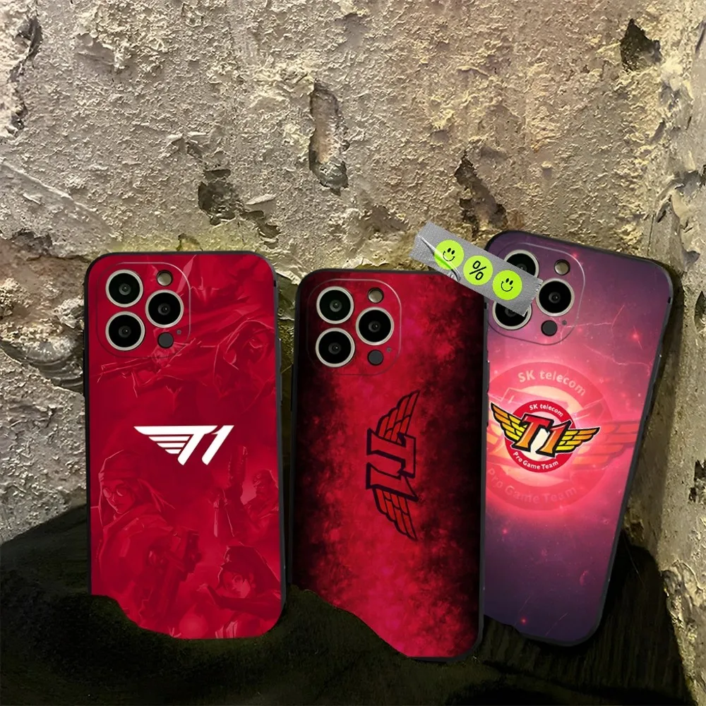 Чехол для телефона T1 Team L-Lols LPL Faker для iphone 13 11 15ProMax 14 12 Pro Xs Max Mini Xr X 7 8 6 6s Plus