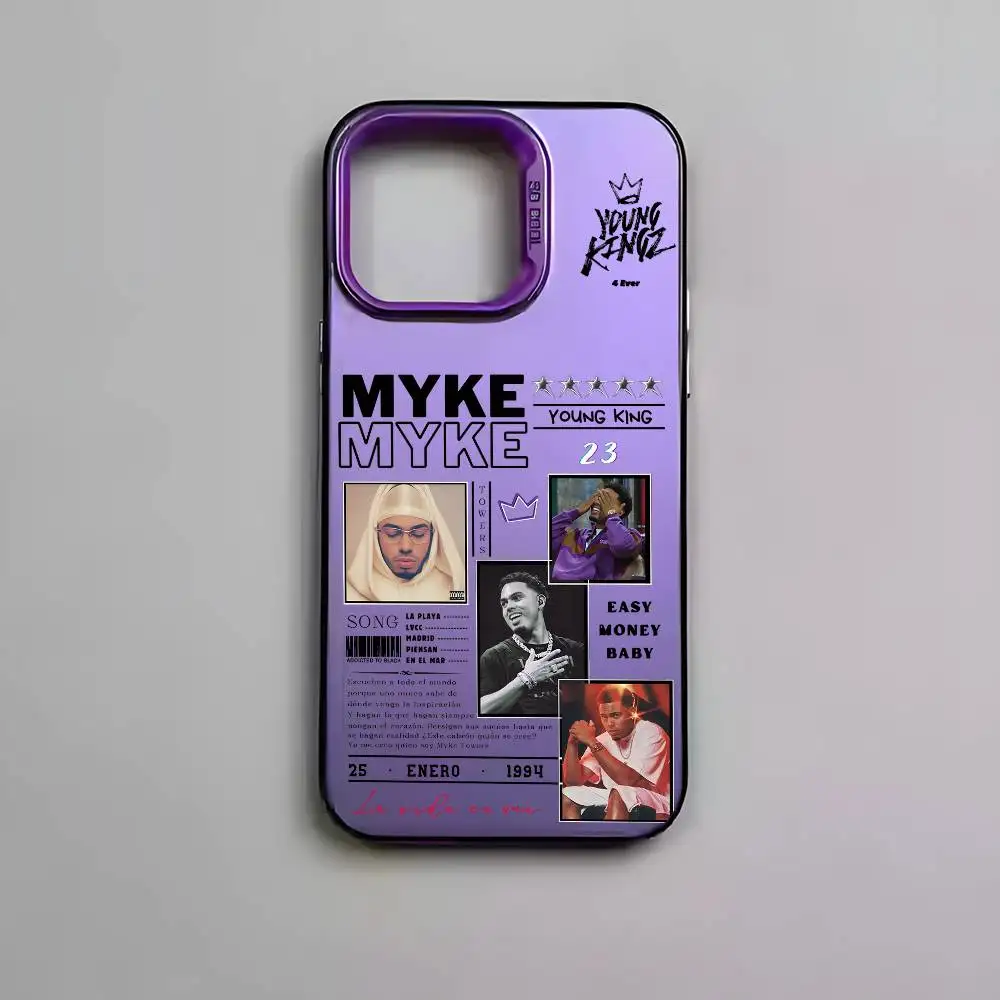 Multicolor Matte Metallic Aurora Singer Phone Case