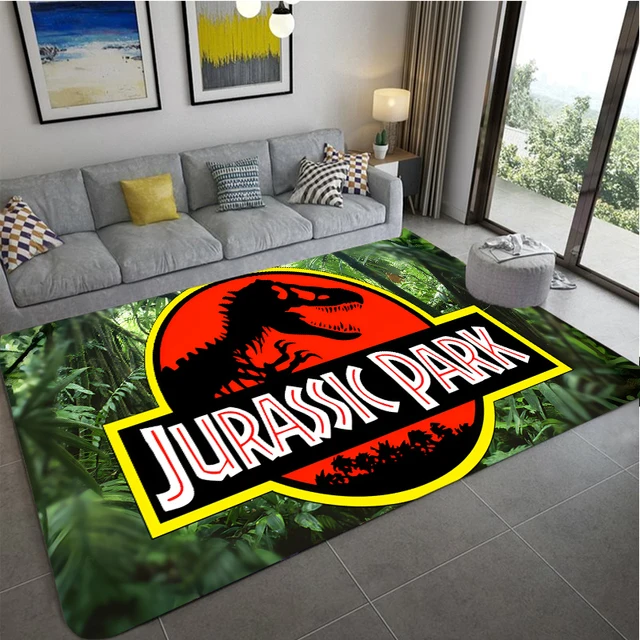 Jurassic Park Carpet for Living Room Home Decoration Sofa Table Large Area Rugs Children's Bedroom Non-slip Floor Mat Alfombra 4