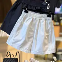 TUCANO Summer High Waist ket Faion Hot Pants Elastic Thin Casual orts Slimming 2025 Button New Sle Straight Leg Pants