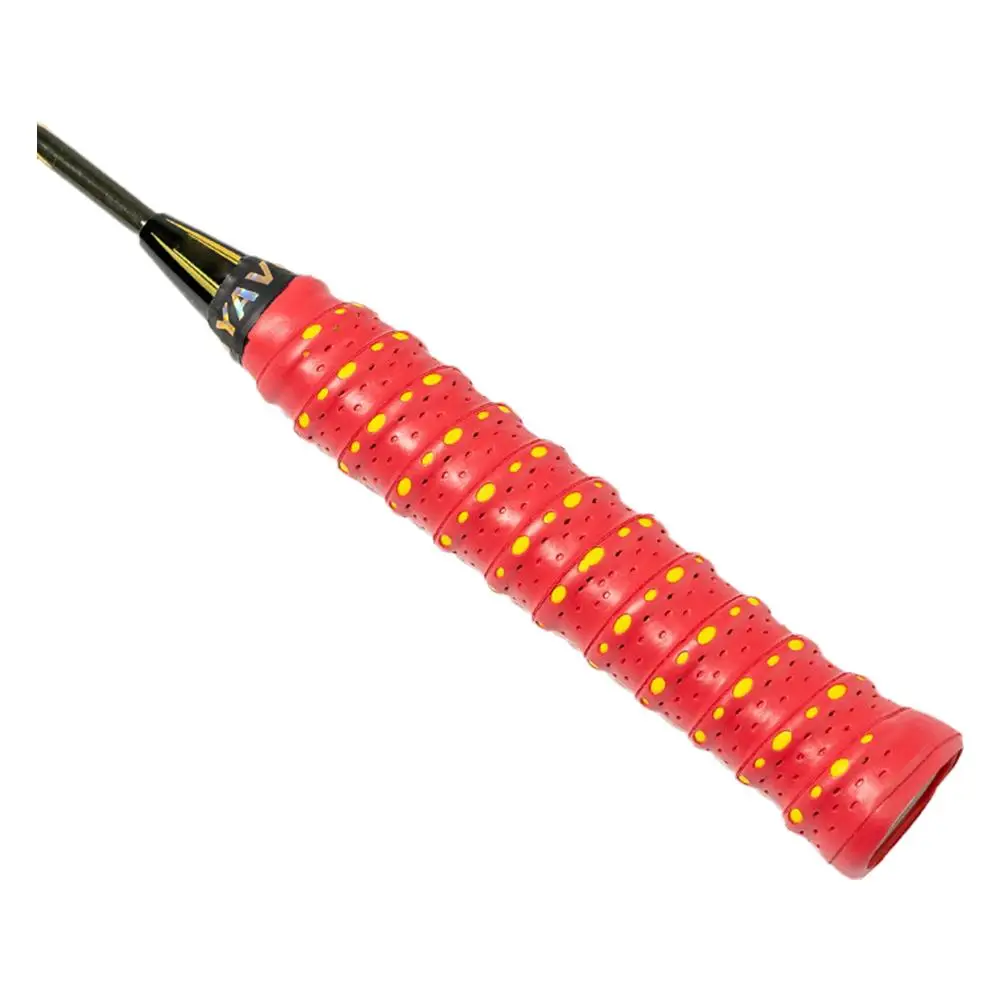 Description Picture 5 of itemNon-slip Tennis Breathable Padel Accessories Sport Grip Winding Rod Tape Sweatband Fishing Racket Badminton Grip Overgrip S D7L4