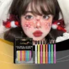 Halloween Neon UV Liquid Eyeliner 8-Color Face Waterproof Long-Lasting Matte Fluorescent Makeup Colorful Eyeliner Pen Cosmetics 3