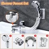Bathroom Shower Head Basin Water Tap External Shower Toilet Hold Filter Flexible Nozzle Suit Wash Hair House Artifact Shower 2