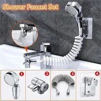 Bathroom Shower Head Basin Water Tap External Shower Toilet Hold Filter Flexible Nozzle Suit Wash Hair House Artifact Shower 2