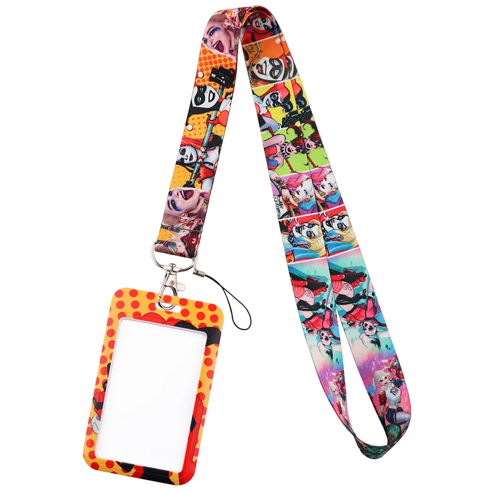 CB1058 Scary Movies Lanyard for Keychain ID Card Cover Passport Student Cell Phone USB Badge Holder