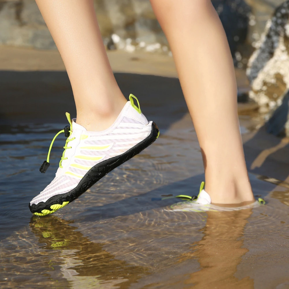 Unisex Summer Water Shoes for Women Men Barefoot Beach Shoes Upstream Breathable Sport Shoe Quick Dry River Sea Swimming Sneaker