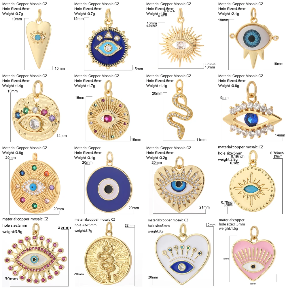 Y2K Boho Evil Blue Eye Necklace for Women Golden Cute Turkish Charms Choker Diy Pendant Stainless Steel Chain High Quality 2