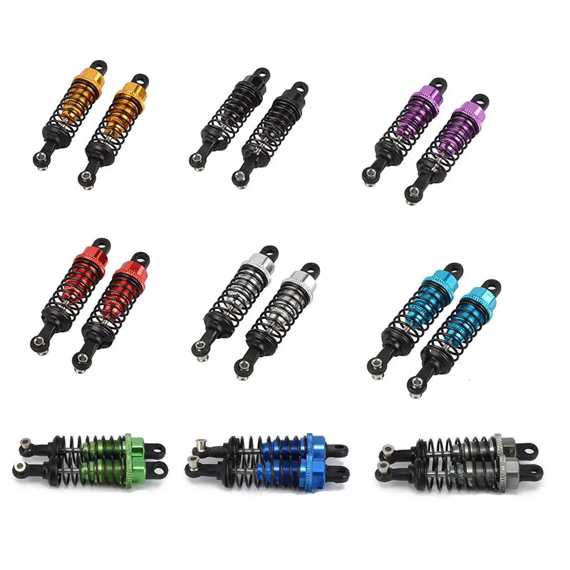 알루미늄 완충기 업그레이드 부품, Wltoys A959 A969 A979 K929 및 WPL C14 C24 및 MN D90 D91 99S RC카 리모컨