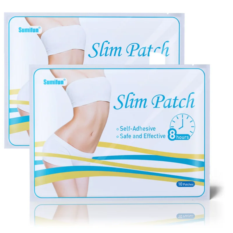 10Pcs 2022 Body Slimming Patch Fat Burning Anti obesity Belly Slim Patches Loss Fat Navel