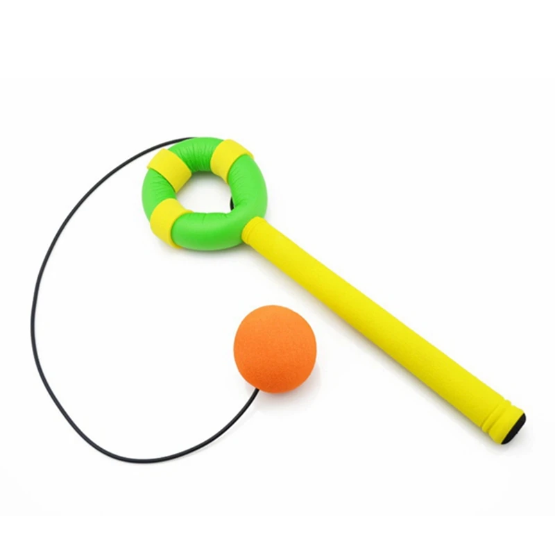 

Шарик-качели, игрушка, губка, игрушка для фитнеса, Круглый Балансирующий маятниковый шар, игрушка, желтый, зеленый + оранжевый