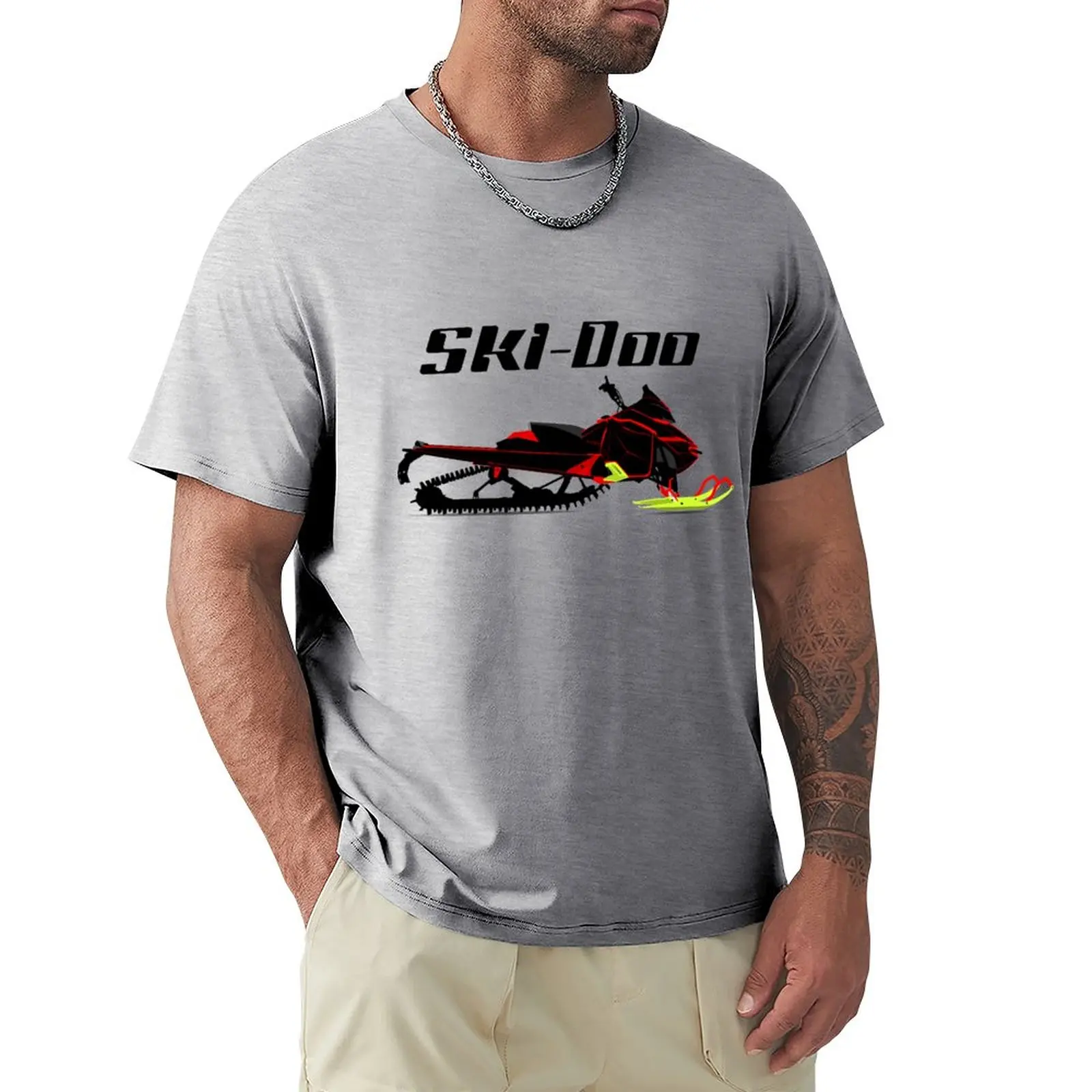 

Ski Doo T-Shirt vintage tops blanks men clothing