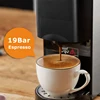 H3A Coffee Machine 4in1 Multiple Capsule Espresso Dolce Milk Nespresso ESE Pod Powder Coffee Maker Stainless Metal Outook 5