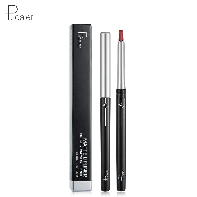 Pudaier Matte Lip Liner Pencil Waterproof Nude Sexy Lipstick Long-lasting Women Makeup Eyes Lipliner Contour Crayon Levre lip liner lip liner pencil lipliner pencil