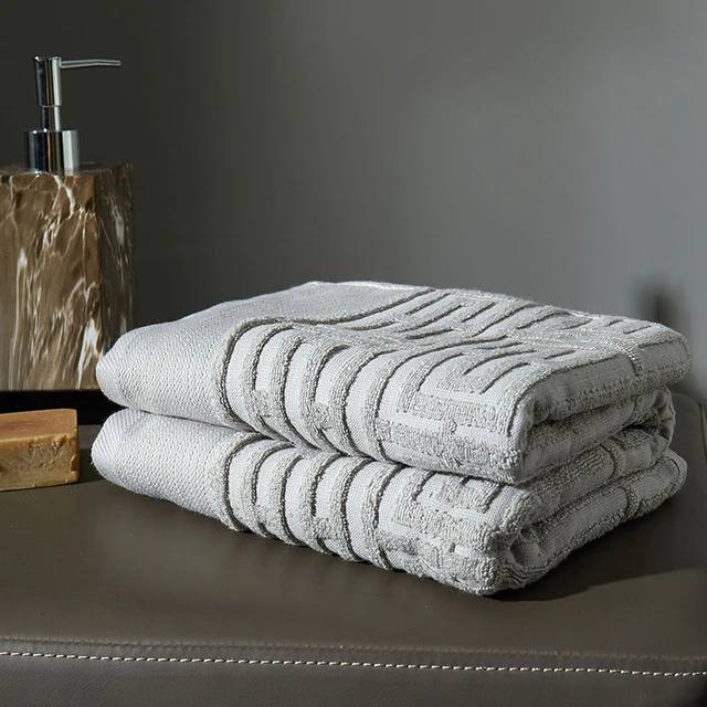 Cotton Bathroom Face Bath Towel Set  Luxury Towels Bathroom Cotton - 2023  High-grade - Aliexpress